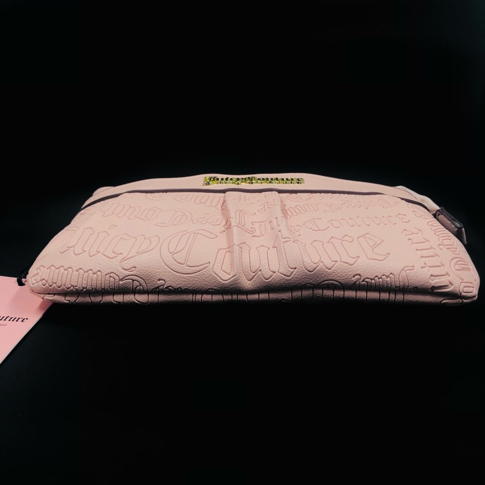 Juicy Couture Macaroon Word Play Logo Wristlet - Picture 15 of 16